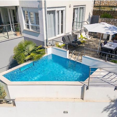 Apartment Sasso Bianco With The Private Pool Нівице Екстер'єр фото